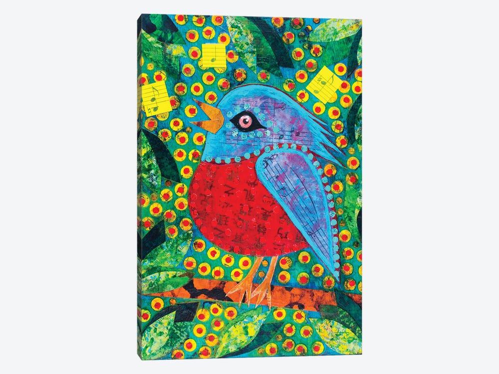 Morning Songbird by Teal Buehler 1-piece Canvas Art Print