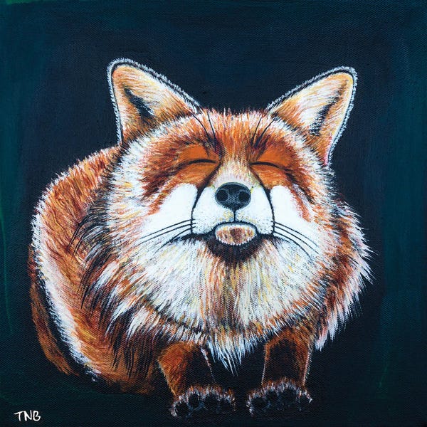 Teal Buehler: Stretching Fox by Teal Buehler