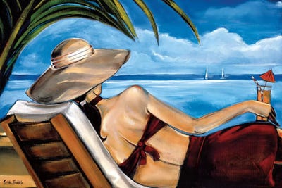 Riviera by Trish Biddle art print