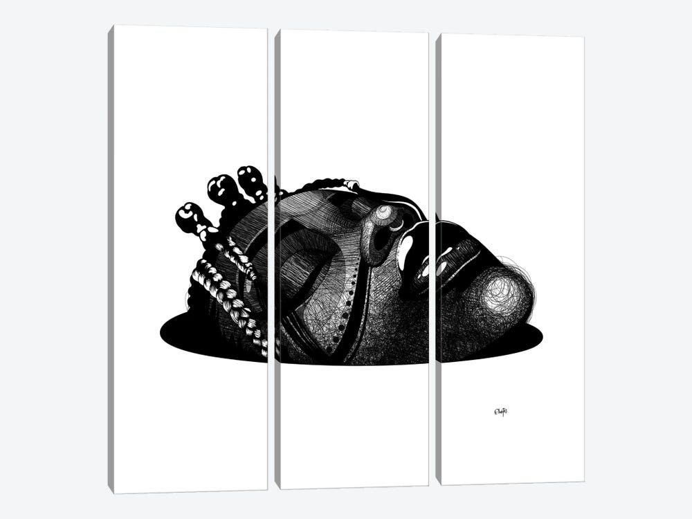 Untitled by Ohab TBJ 3-piece Canvas Art Print