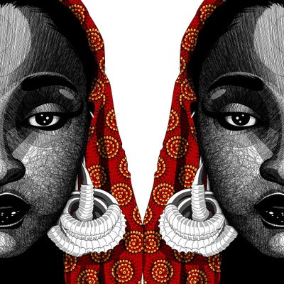 Umu Oba by Ohab TBJ acrylic art print