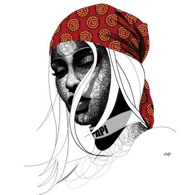 Samantha by Ohab TBJ acrylic art print