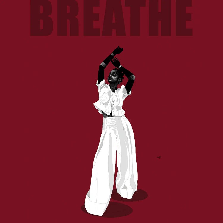 Breathe by Ohab TBJ wall art