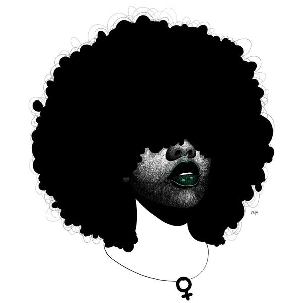 Black Lives Matter: Atiena by Ohab TBJ
