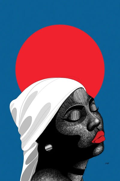 Ogechi by Ohab TBJ acrylic art print