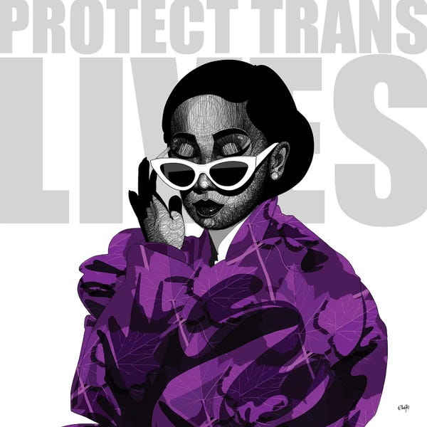 Unfiltered Thoughts: Protect Trans Lives by Ohab TBJ