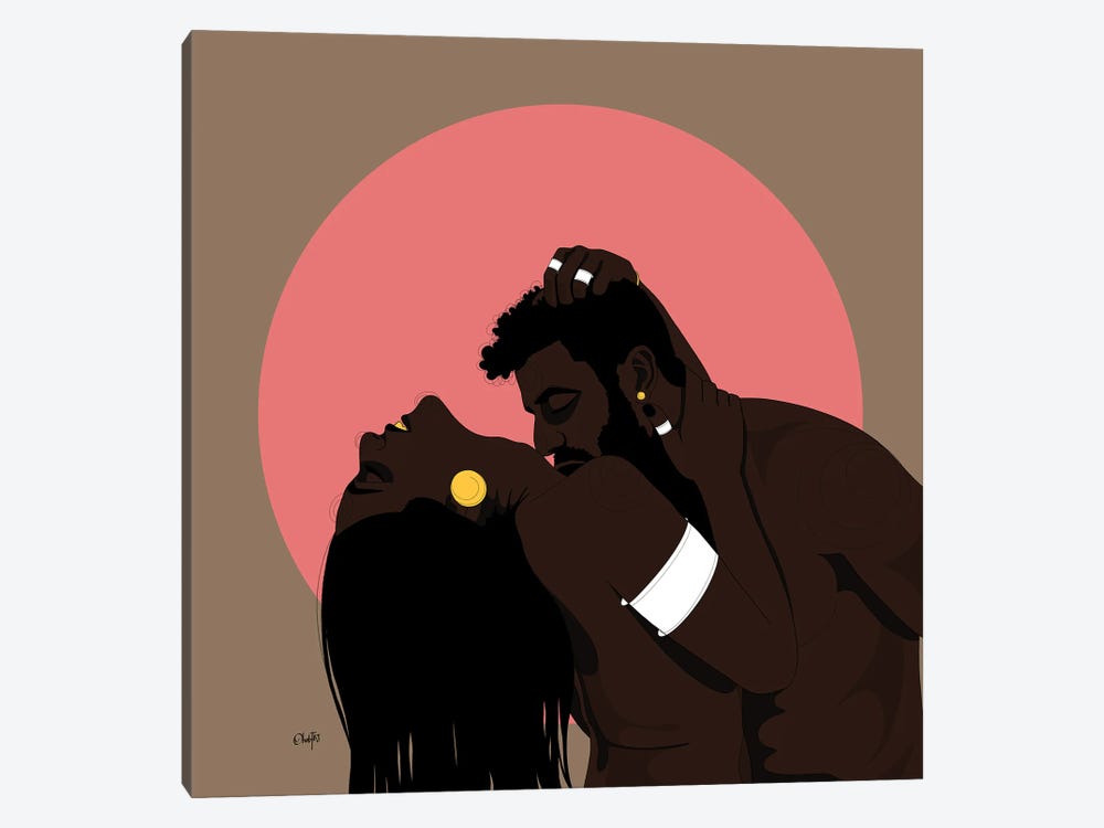 Love Me Like You Mean It by Ohab TBJ 1-piece Canvas Art