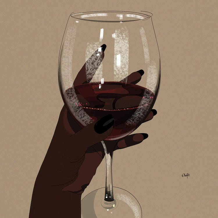 Pour Me A Glass by Ohab TBJ wall art