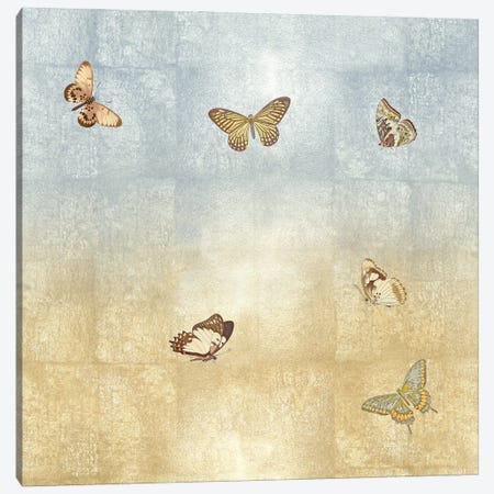 Butterflies II Canvas Print #TBK1} by Tina Blakely Canvas Wall Art