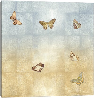 Butterflies II Canvas Art Print - Monarch Metamorphosis