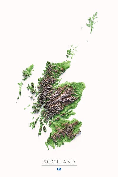 Trobart Maps: Scotland by Trobart Maps