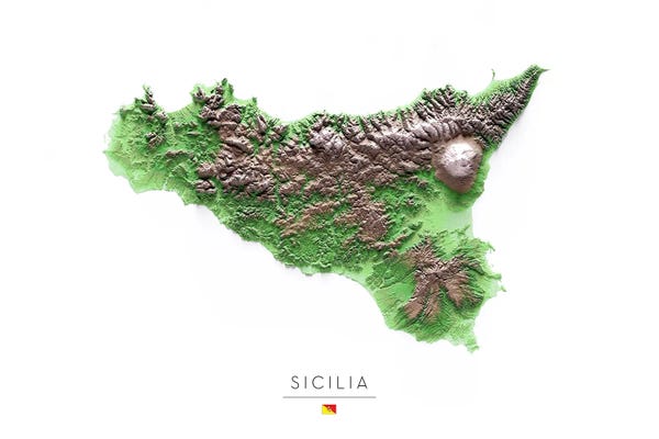 Trobart Maps: Sicily by Trobart Maps