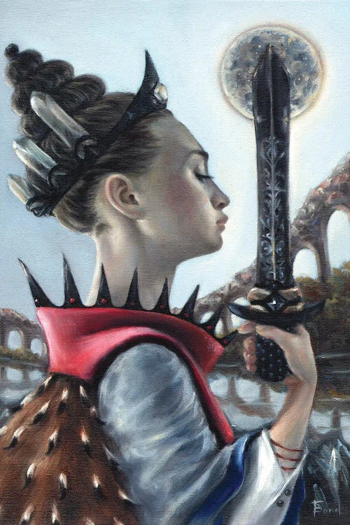 Queen Of Swords by Tanya Bond wall art