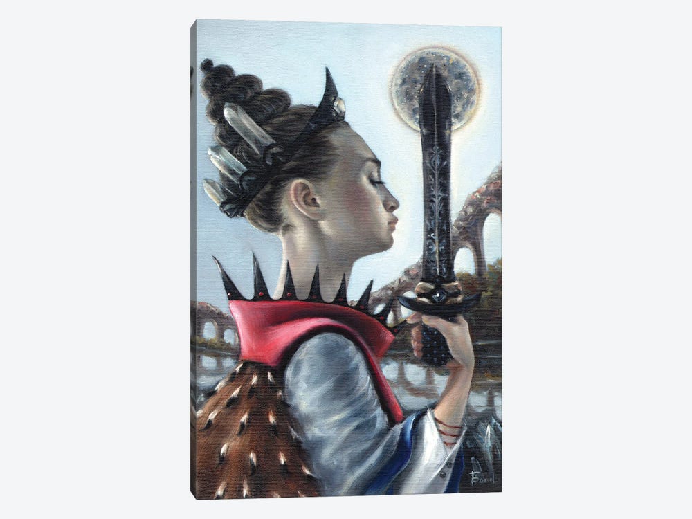 Queen Of Swords by Tanya Bond 1-piece Canvas Print