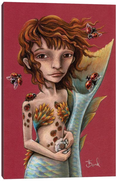 Seaflower Canvas Art Print - Tanya Bond