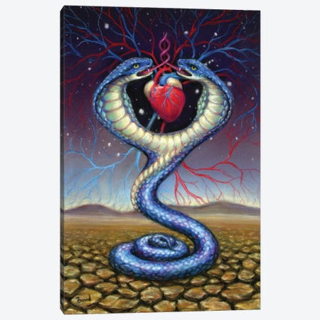 Snake Canvas Print #TBN119} by Tanya Bond Canvas Art Print