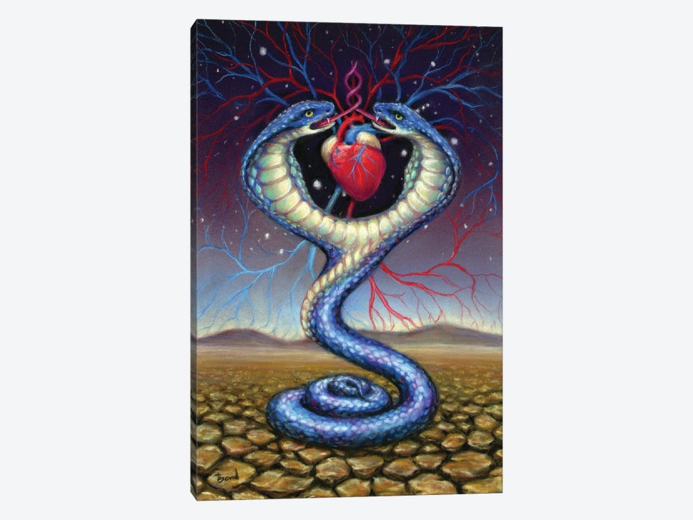 Snake by Tanya Bond 1-piece Canvas Print