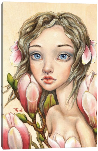 Spring Wind Canvas Art Print - Tanya Bond