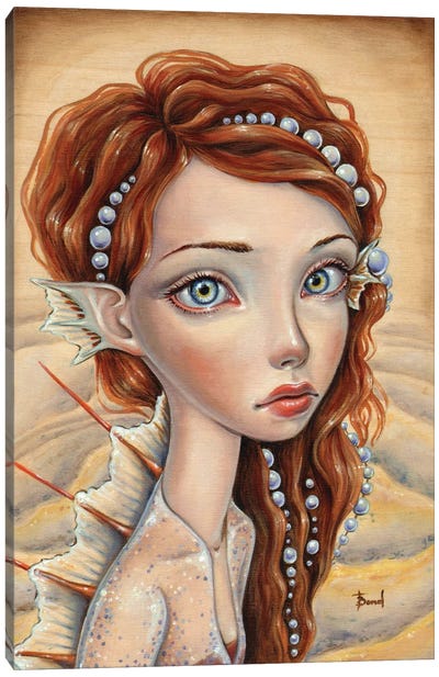 Water Nymph Canvas Art Print - Tanya Bond