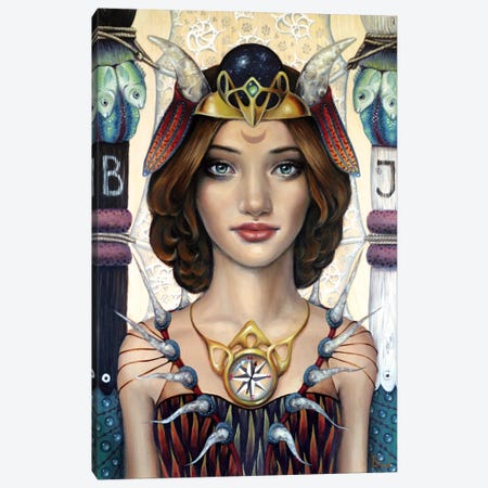 The High Priestess Canvas Print #TBN132} by Tanya Bond Canvas Art Print
