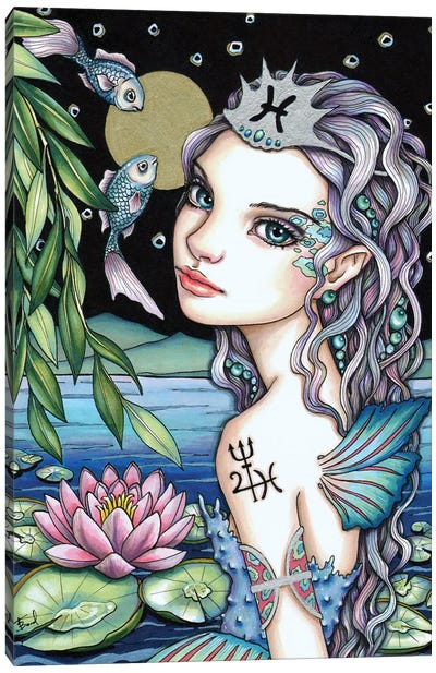 Pisces Canvas Art Print - Tanya Bond