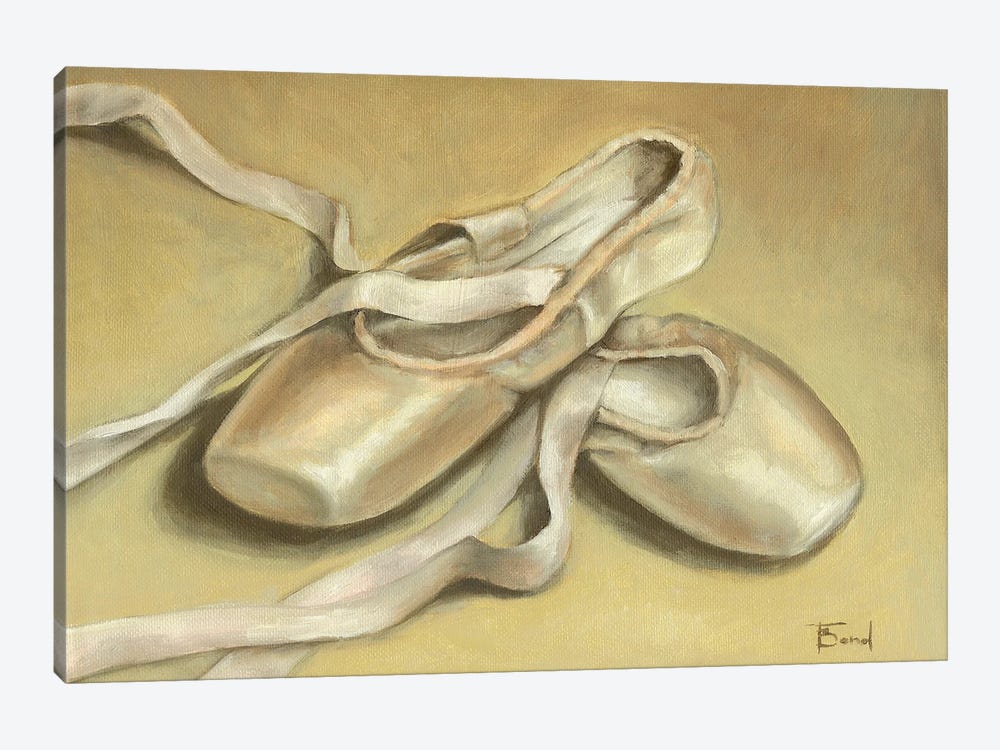Ballet Shoes by Tanya Bond 1-piece Canvas Art Print