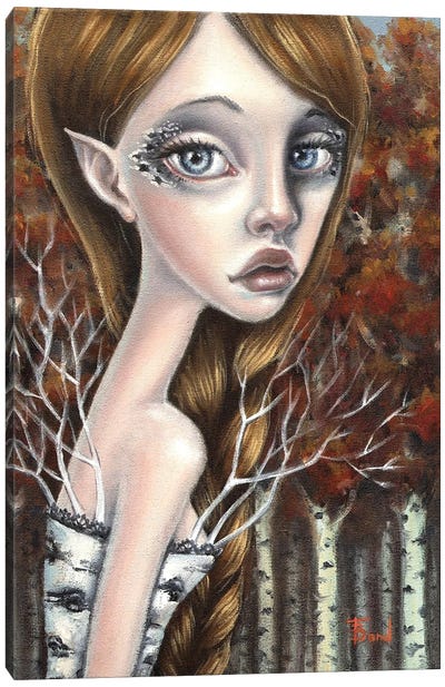 Birch Canvas Art Print - Tanya Bond