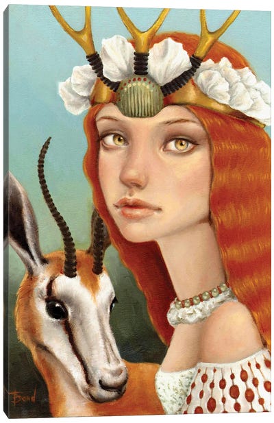 Clementine Canvas Art Print - Antelope Art