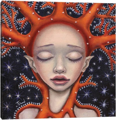 Coral Dream Canvas Art Print - Coral Art