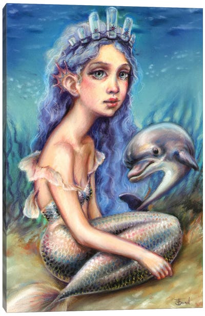 Aquamarina Canvas Art Print - Mythological Figures