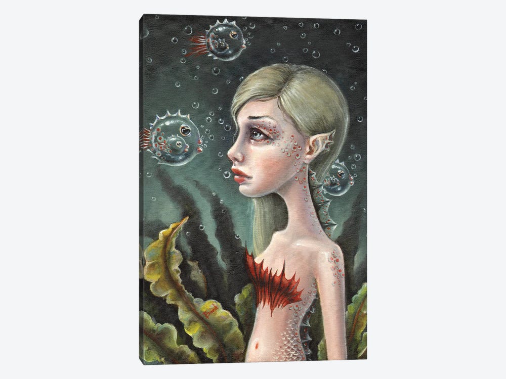 Jessea And The Sea Bubbles by Tanya Bond 1-piece Art Print