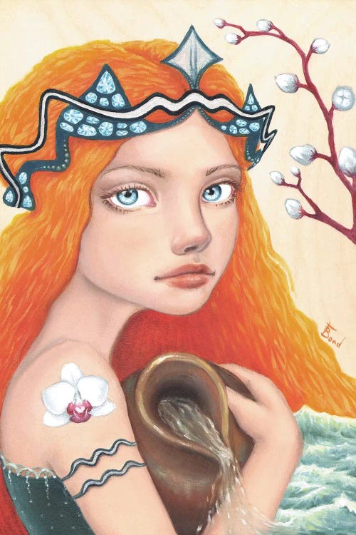 Aquarius Girl by Tanya Bond wall art