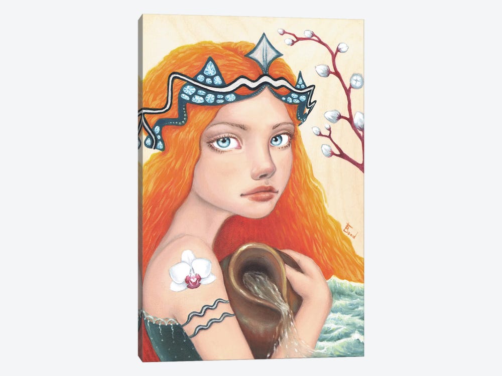Aquarius Girl by Tanya Bond 1-piece Canvas Print
