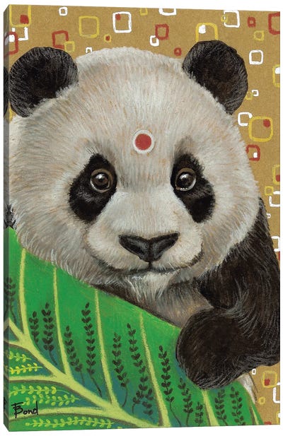 Mr Panda Canvas Art Print - Tanya Bond
