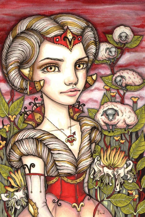 Aries by Tanya Bond wall art