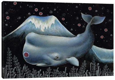 Mr Whale Canvas Art Print - Tanya Bond