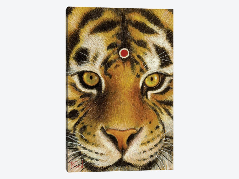 Mr Tiger by Tanya Bond 1-piece Canvas Art