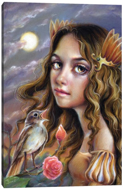 Nightingale Canvas Art Print - Tanya Bond