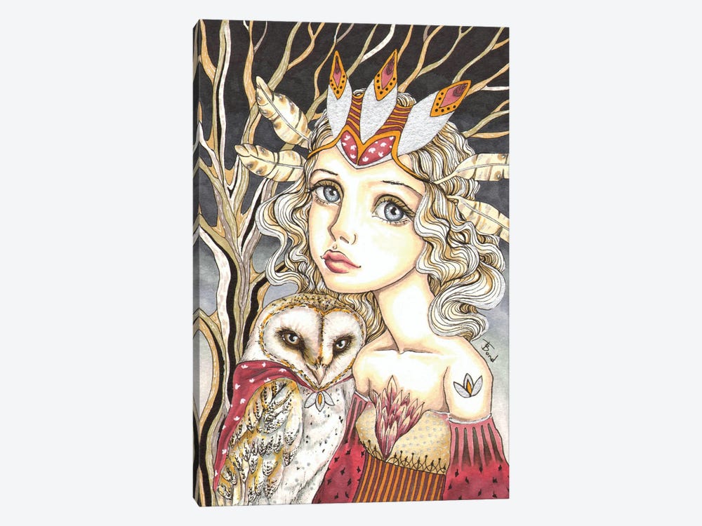 Princess Bianca And George The Brave Heart by Tanya Bond 1-piece Art Print