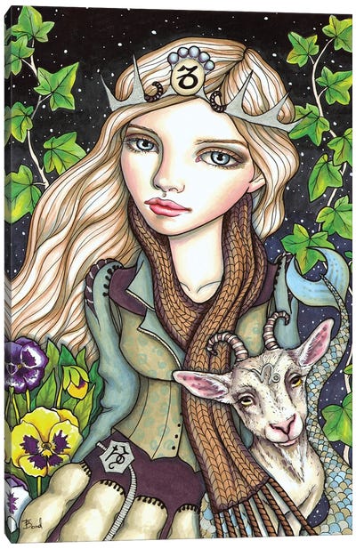 Capricorn Canvas Art Print - Tanya Bond