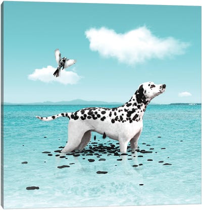 Ephemeral Canvas Art Print - Dog Photography