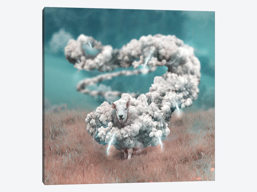 Stormy by Julien Tabet 1-piece Canvas Print