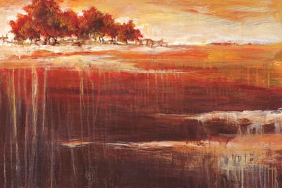 Sienna Setting  by Terri Burris framed wall art