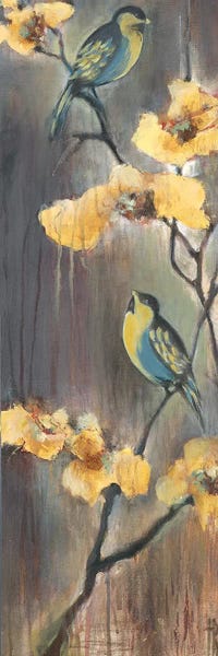 Terri Burris: Two Bluebirds by Terri Burris