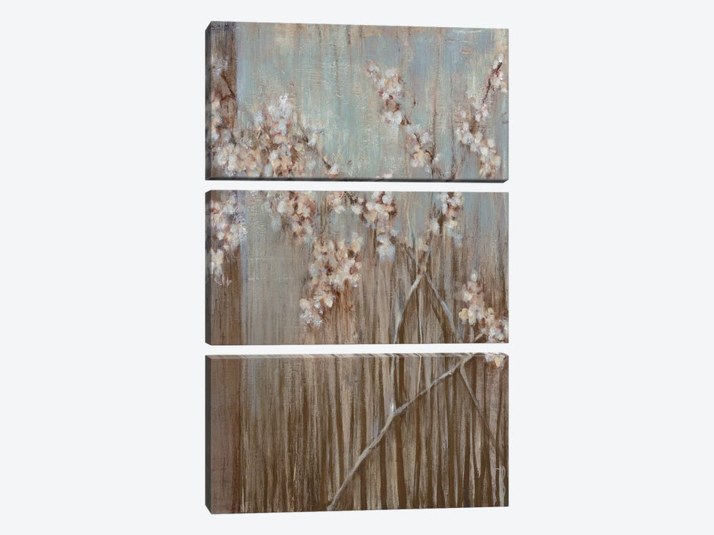 Spring Blossoms by Terri Burris 3-piece Canvas Art Print