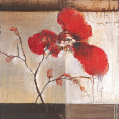 A Solitary Stem II by Terri Burris framed wall art