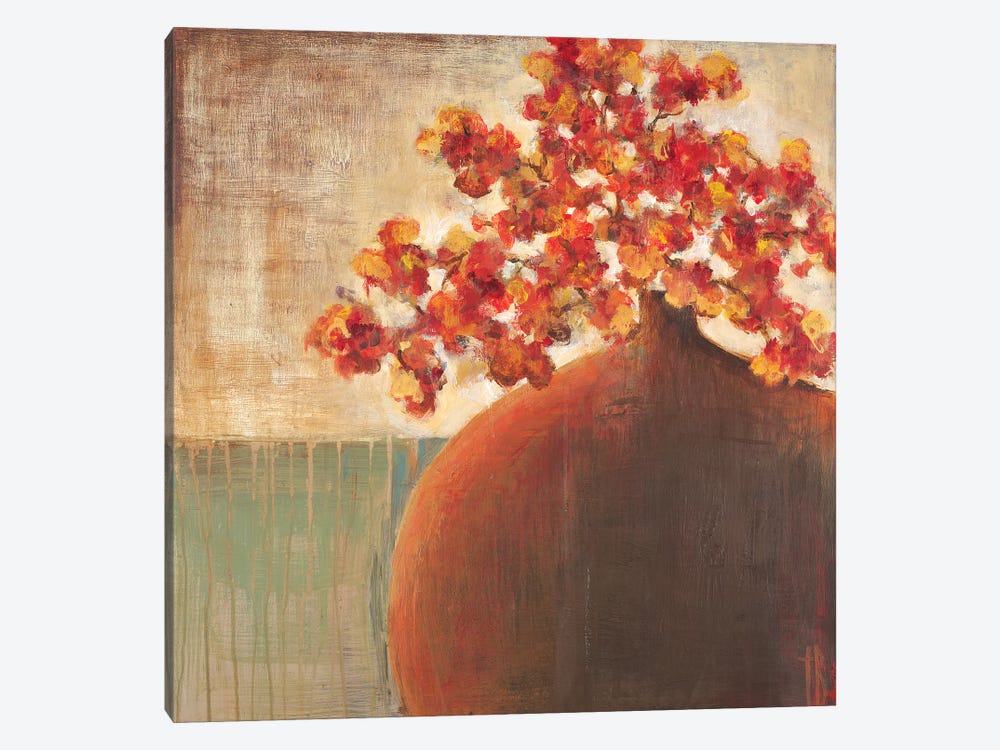 Autumn Blossoms by Terri Burris 1-piece Canvas Art