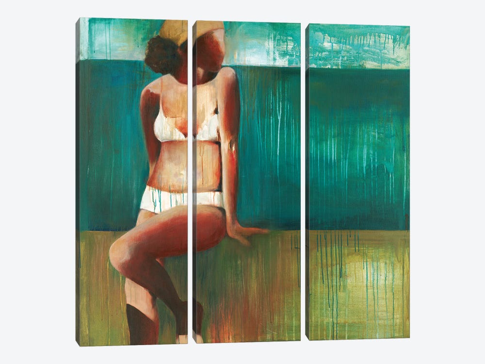 Bathing Beauty by Terri Burris 3-piece Art Print