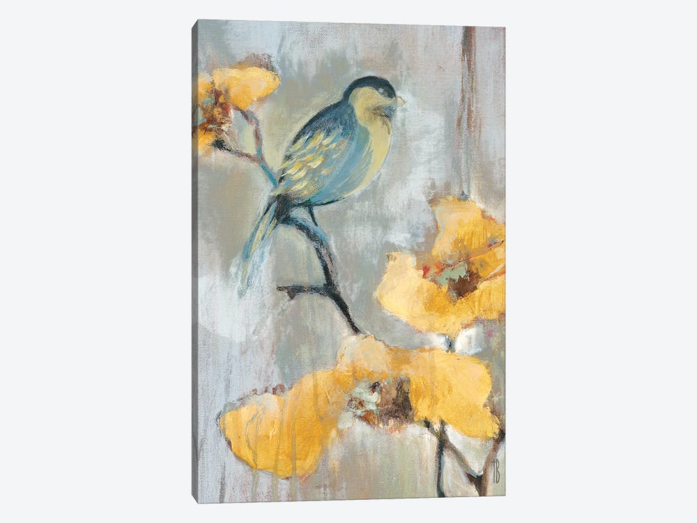 Bluebird I by Terri Burris 1-piece Canvas Art