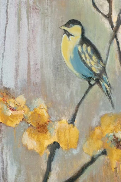 Bluebird II by Terri Burris framed wall art